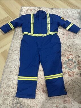 Milliken FIREWALL FR HRC2 Quilted Insulated Flame Resistant Coveralls XL